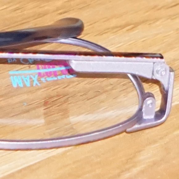 🤩New lot of 2 Vintage Max Color by Charmant eyeglasses frames, made in JAPAN 🤩 - Picture 5 of 8